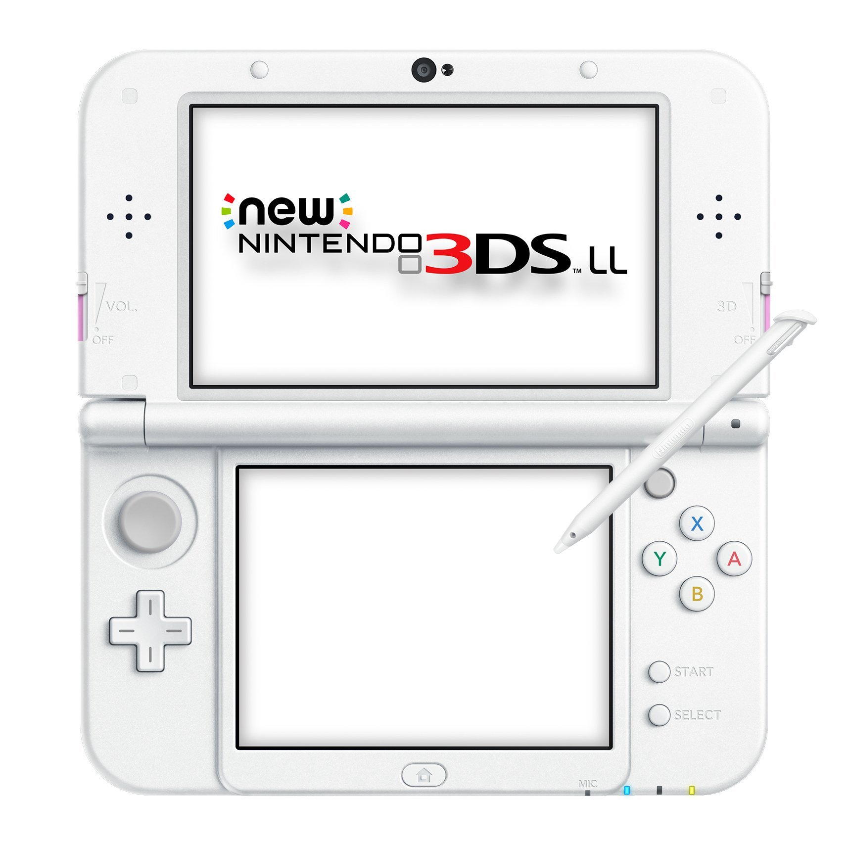 Amazon.com: New Nintendo 3DS LL Pink × White (Japanese Imported