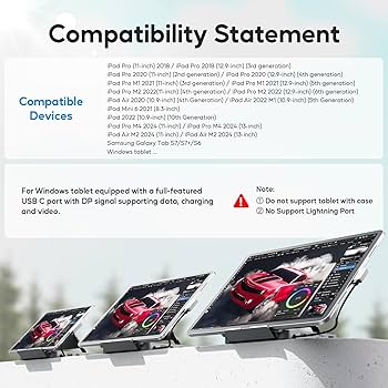 Amazon.co.jp: PULWTOP 9 in 1 iPad ドッキングステーション USB-C