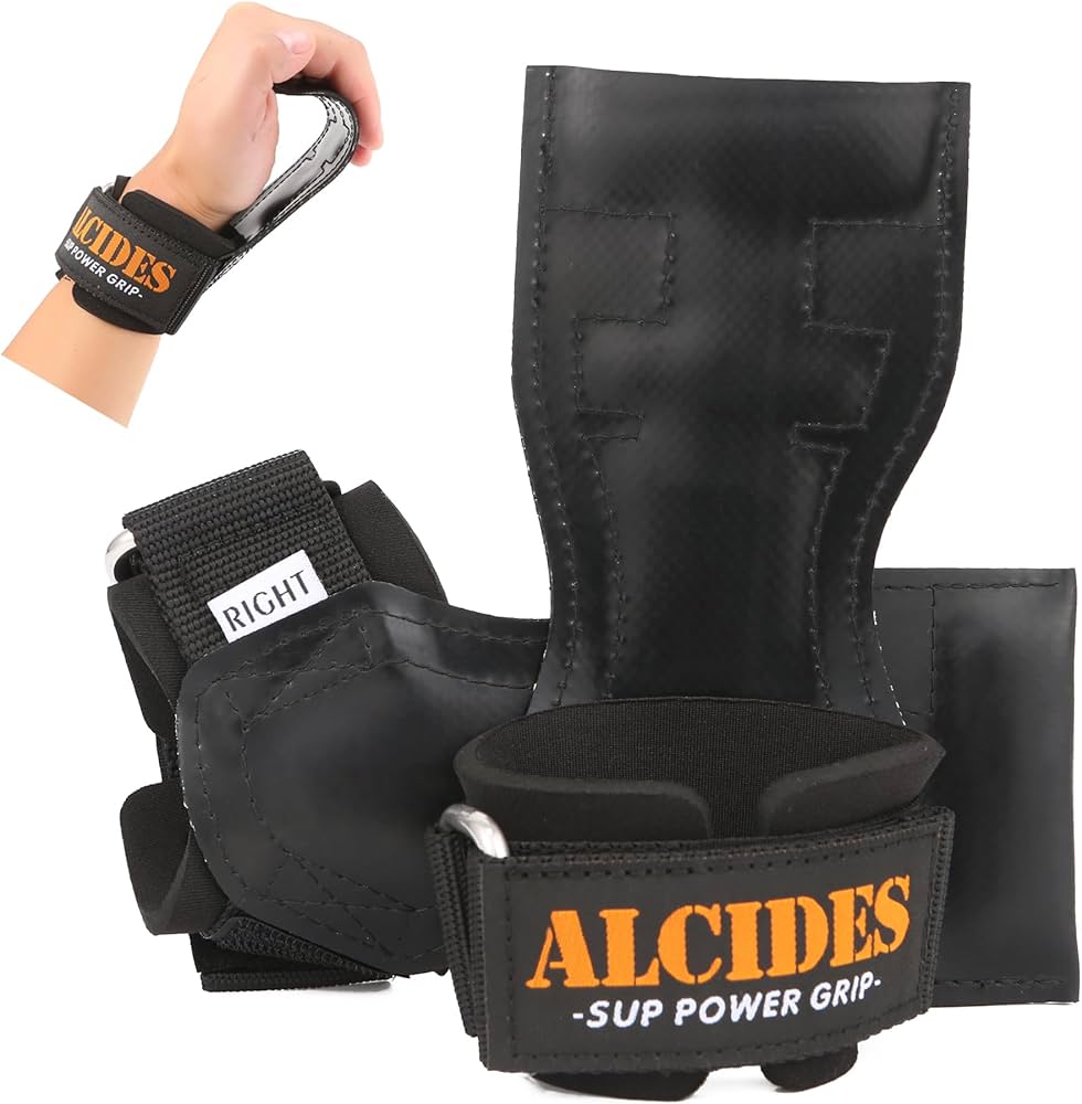 Amazon | Alcides パワーグリップ ラバー オレンジ色【SUP】筋トレ