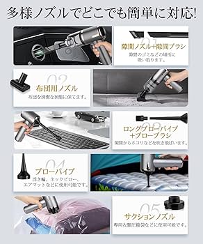 Amazon | BeeTool ハンディクリーナー 多機能【2025新登場】車用掃除機