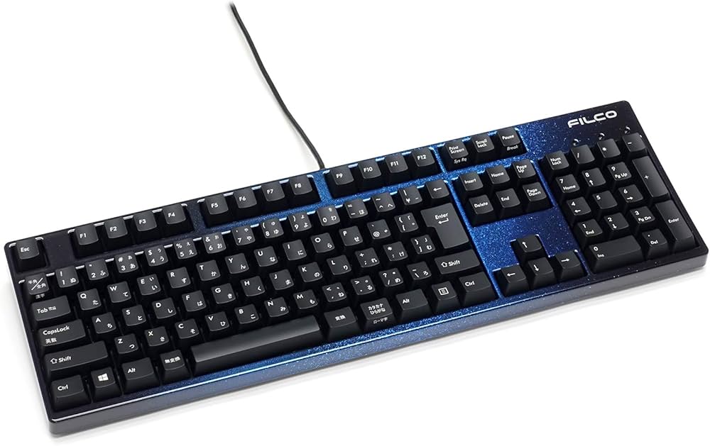 Amazon.co.jp: FILCO 漆 銀河(青) CherryMX赤軸 日本語配列 フルサイズ