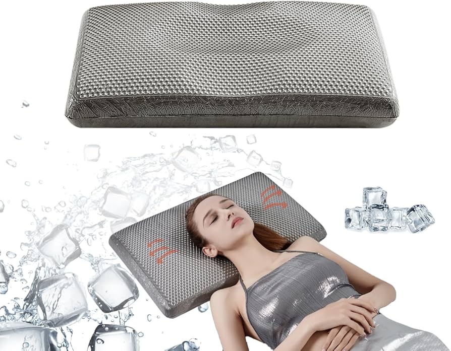 Amazon｜Sleepwish 冷却ジェルメモリーフォーム枕 首の痛みを緩和 人間