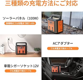 Amazon.co.jp: NIKOTA ポータブル電源 300W 80000mAh/296Wh 家庭