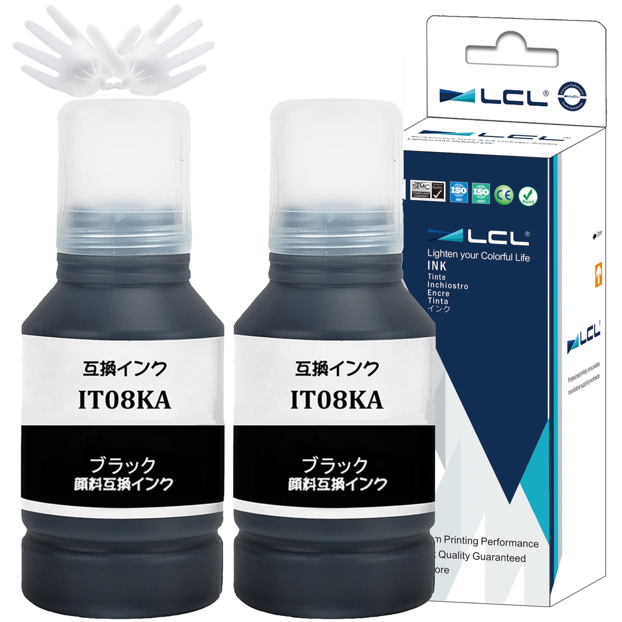 Amazon.co.jp: LCL エプソン用 (えんぴつ削り) IT08 IT08KA (2パック