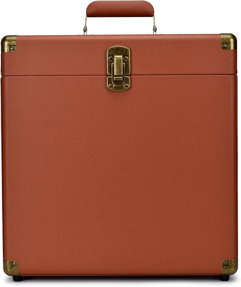 Amazon.co.jp: LoopTone レトロビニールレコードストレージキャリー