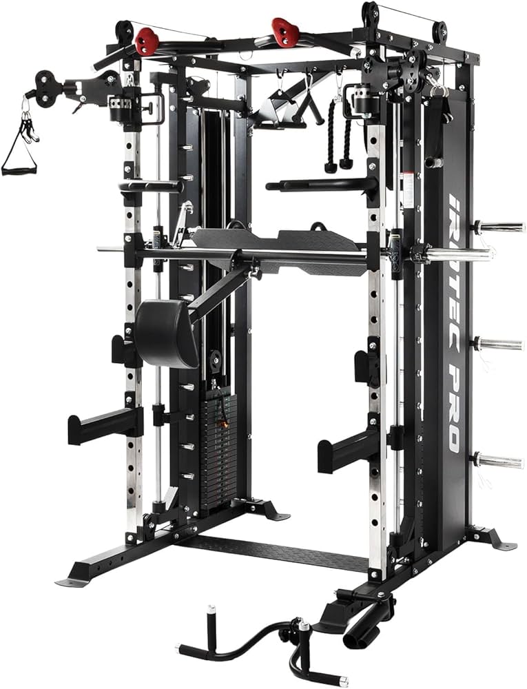 Amazon | 多機能 スミスマシン 業務用 ウエイトトレーニング