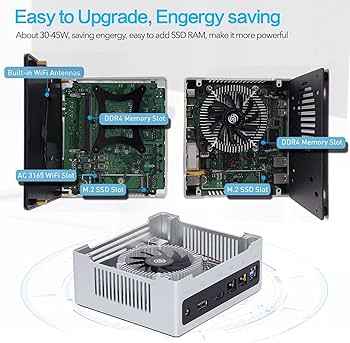 Amazon.co.jp: 11世代ミニPCコアi5 1135G7 16GB DDR4 RAM 512GB NVME