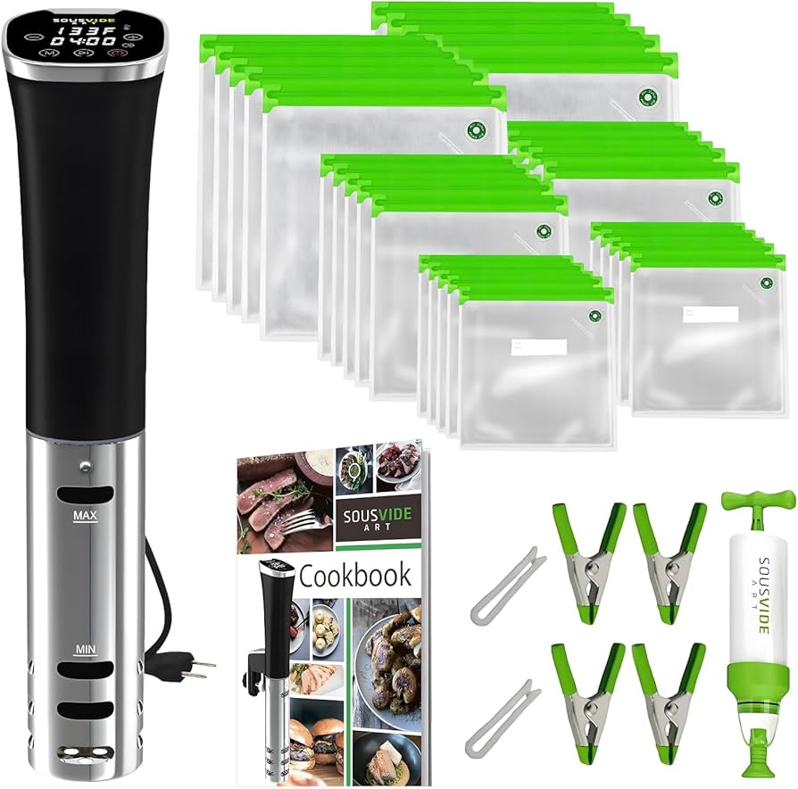 Amazon.com: SOUSVIDE ART Sous Vide Immersion Cooker Kit - Machine