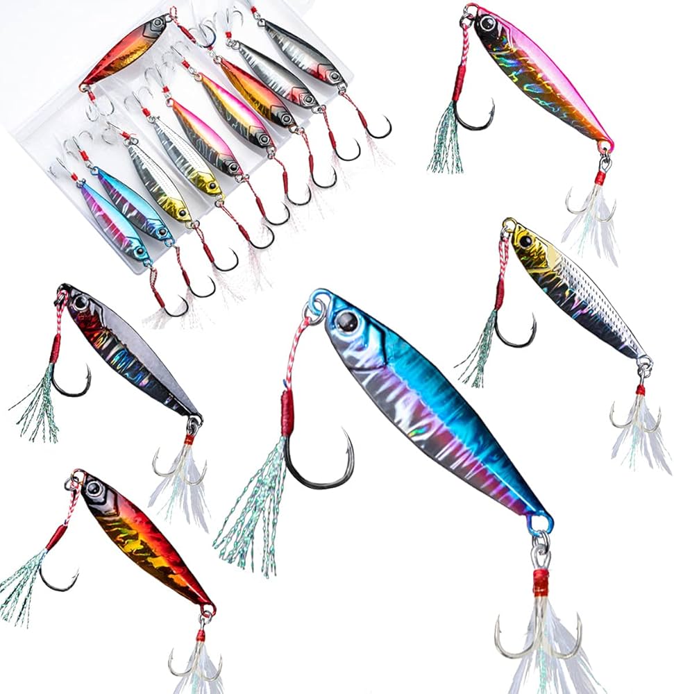 Amazon.co.jp: LDT ショア ジギング ルアー メタルジグ セットアッパー