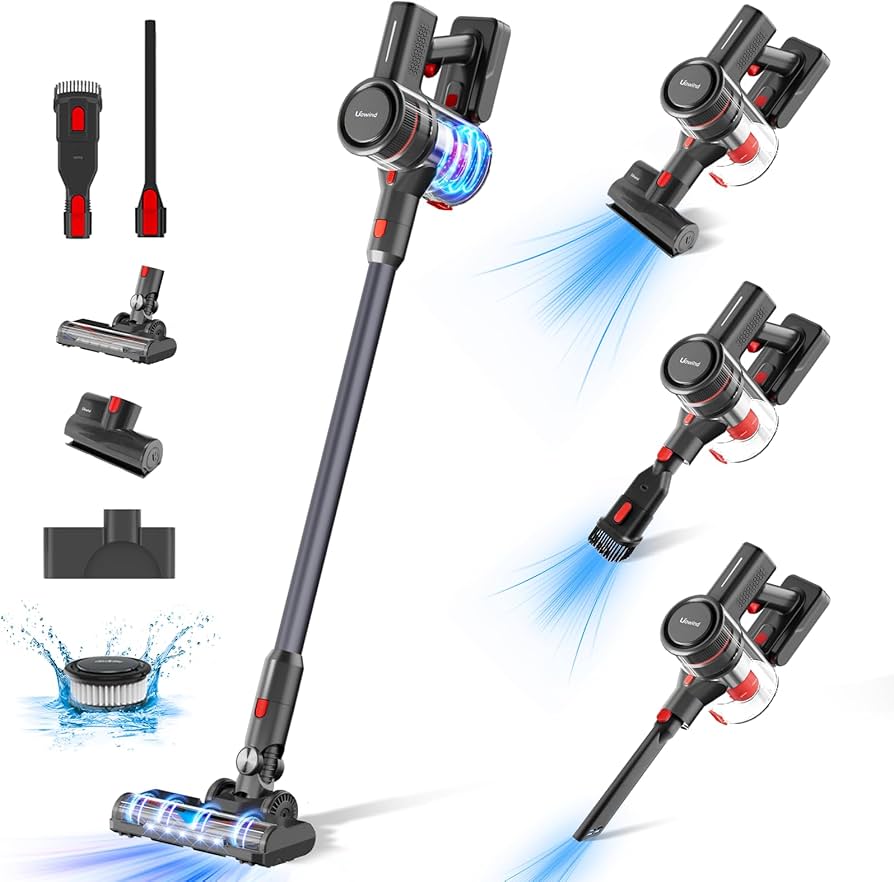 Amazon | 掃除機コードレス ハンディクリーナー 55Kpa 超強力吸引