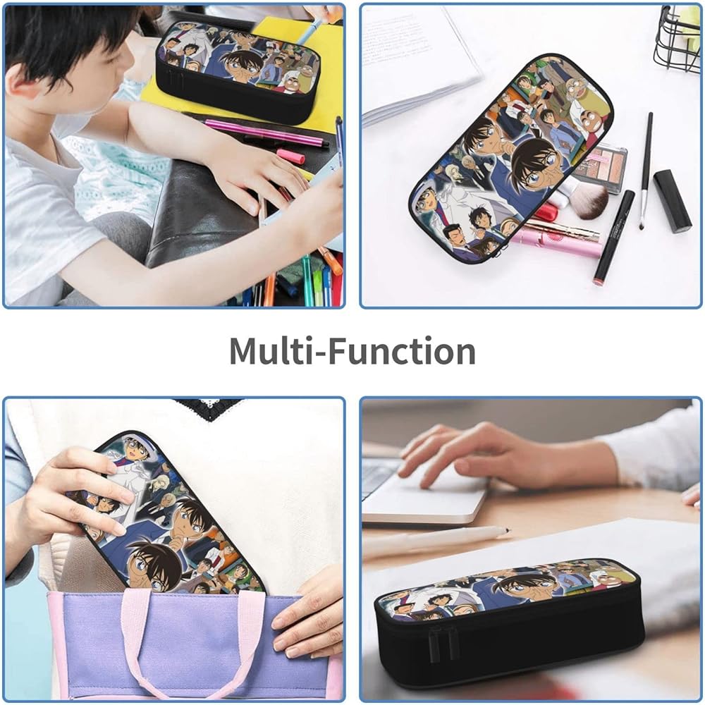 Amazon.co.jp: 名探偵こなん ペンケース 大容量 筆箱 多機能 おしゃれ
