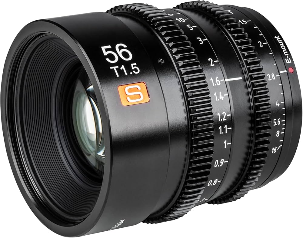 Amazon.co.jp: VILTROX シネマレンズ Sony Eレンズ S 56mm T1.5 E APS
