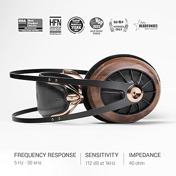 Amazon.com: MEZE AUDIO 109 PRO | Wired Over-The-Ear Walnut Wood