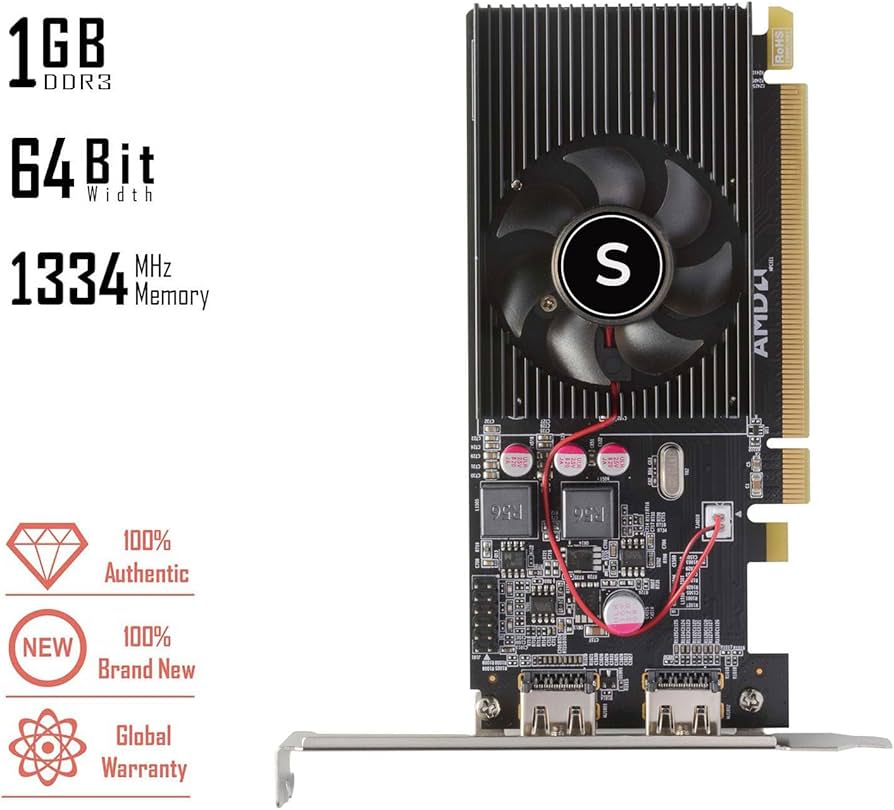 Amazon.com: SAPLOS Radeon HD 6570 Graphics Card, Dual HDMI, 1G