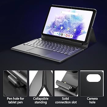 Amazon.co.jp: UMIDIGI Active T1 タブレット用 キーボード付き ケース