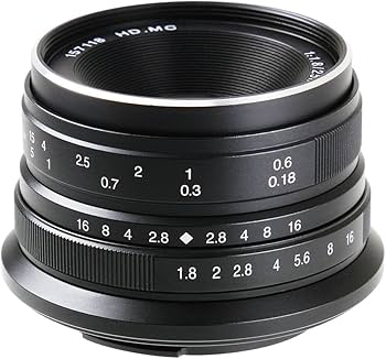 Amazon.co.jp: 七工匠 7artisans 25FXB 25mm F1.8 Xマウント 富士