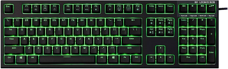 キーボード R2A-JP4G-BK(AEAZ05) 製品 : REALFORCE RGB / R2A-JP4G-BK