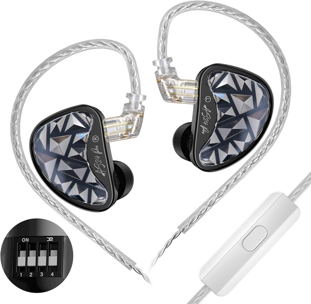 Amazon.co.jp: Linsoul KZ AS24 Proハイエンド純BA(バランスド