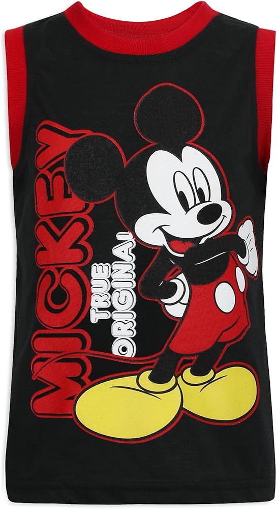 Amazon.com: Disney Mickey Mouse Boys Tank Top and Shorts Set for