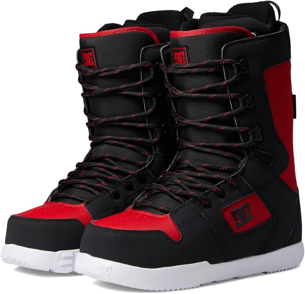 Amazon | DC Phase メンズ スノーボードブーツ ブラック/レッド