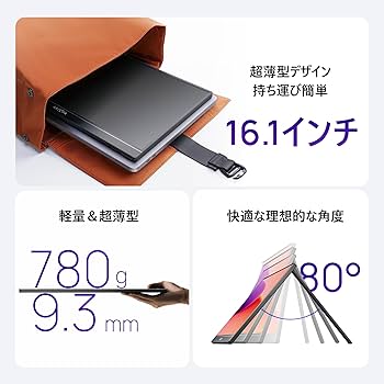 Amazon.co.jp: ARZOPA 16.1インチ モバイルモニター 大画面 フルHD IPS