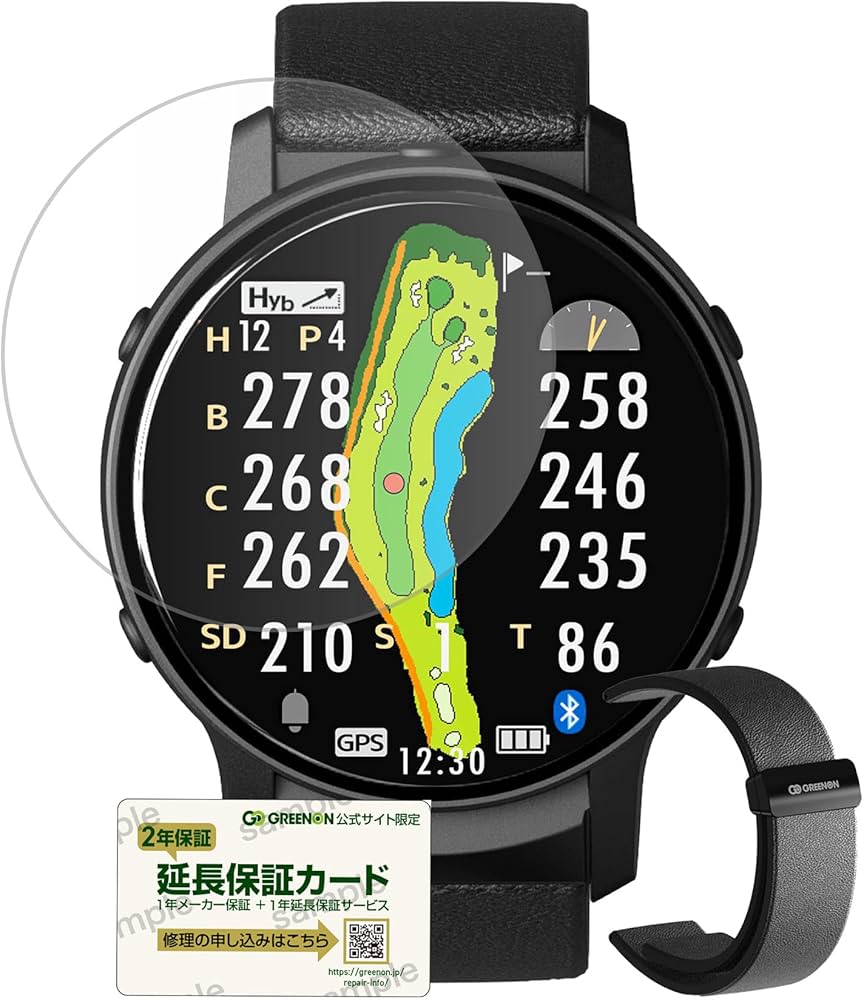 Amazon.co.jp: GreenOn（グリーンオン）ザ・ゴルフウォッチ GS601