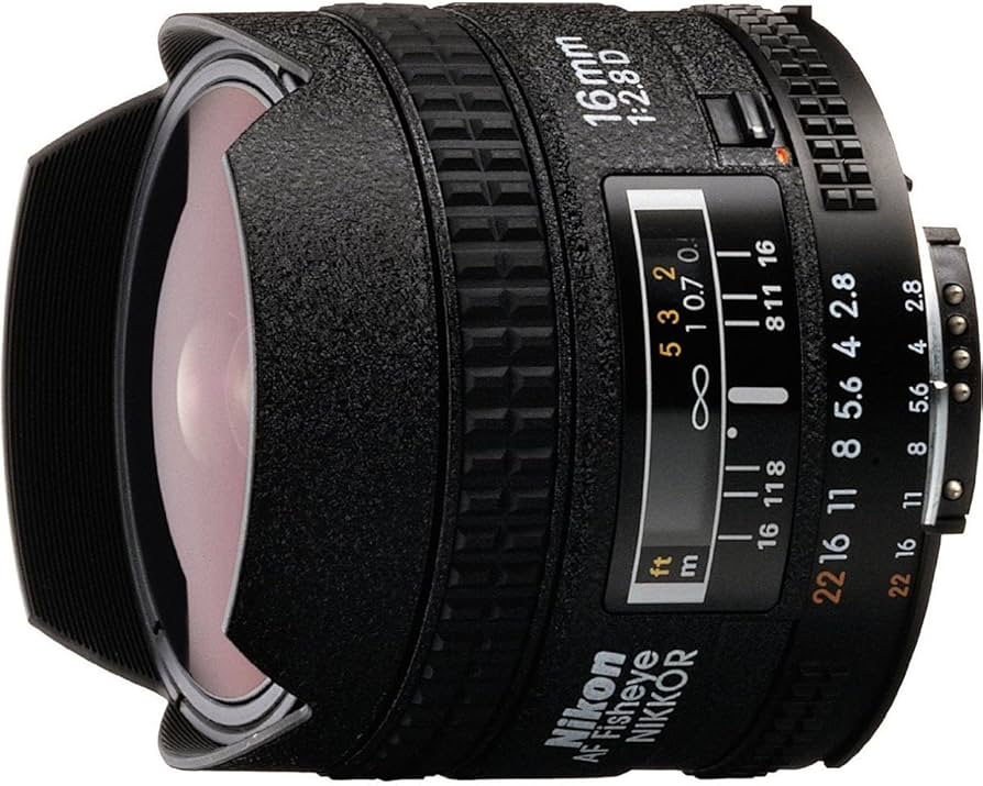 Amazon.com : Nikon 1910 AF FX Fisheye-NIKKOR 16mm f/2.8D Fixed
