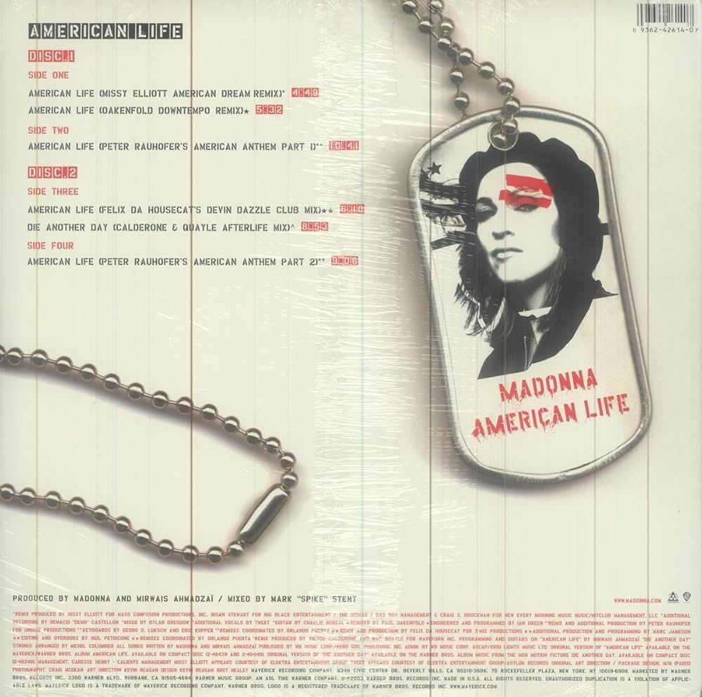 Madonna マドンナ American Life スペイン盤 貴重 CD Madonna
