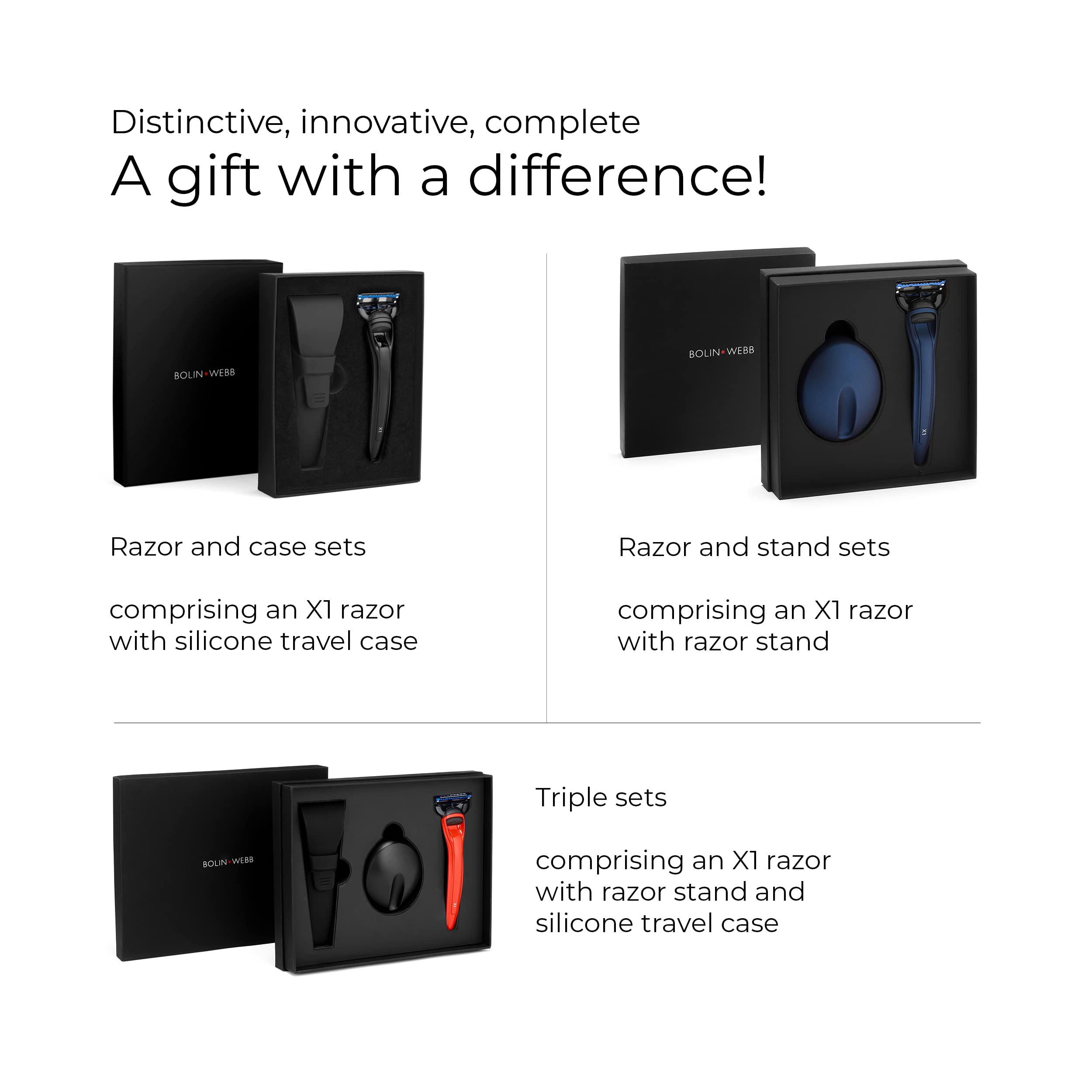 Amazon.co.jp: Bolin Webb Razor and Stand in Matte Graphite最も近い