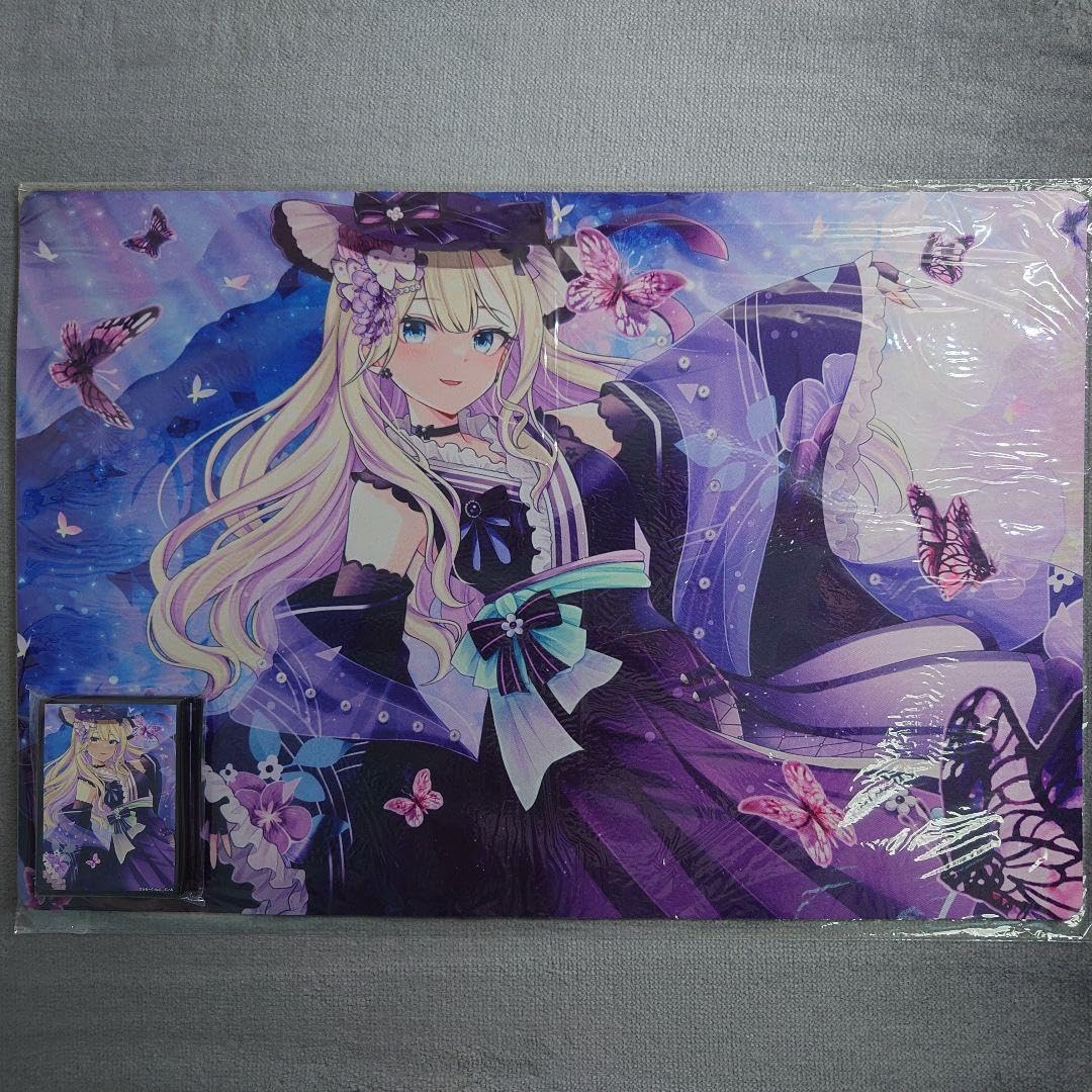 Amazon | α1 ぶいすぽっ! 和服&紫蝶 胡桃のあ スリーブ&プレイマット