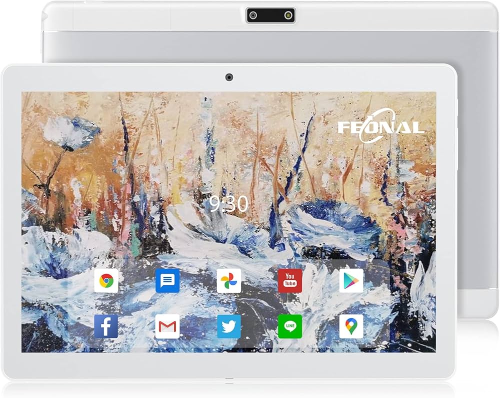 Amazon.co.jp: 10.1インチAndroidタブレットPC、Wi-FiモデルGPS付き