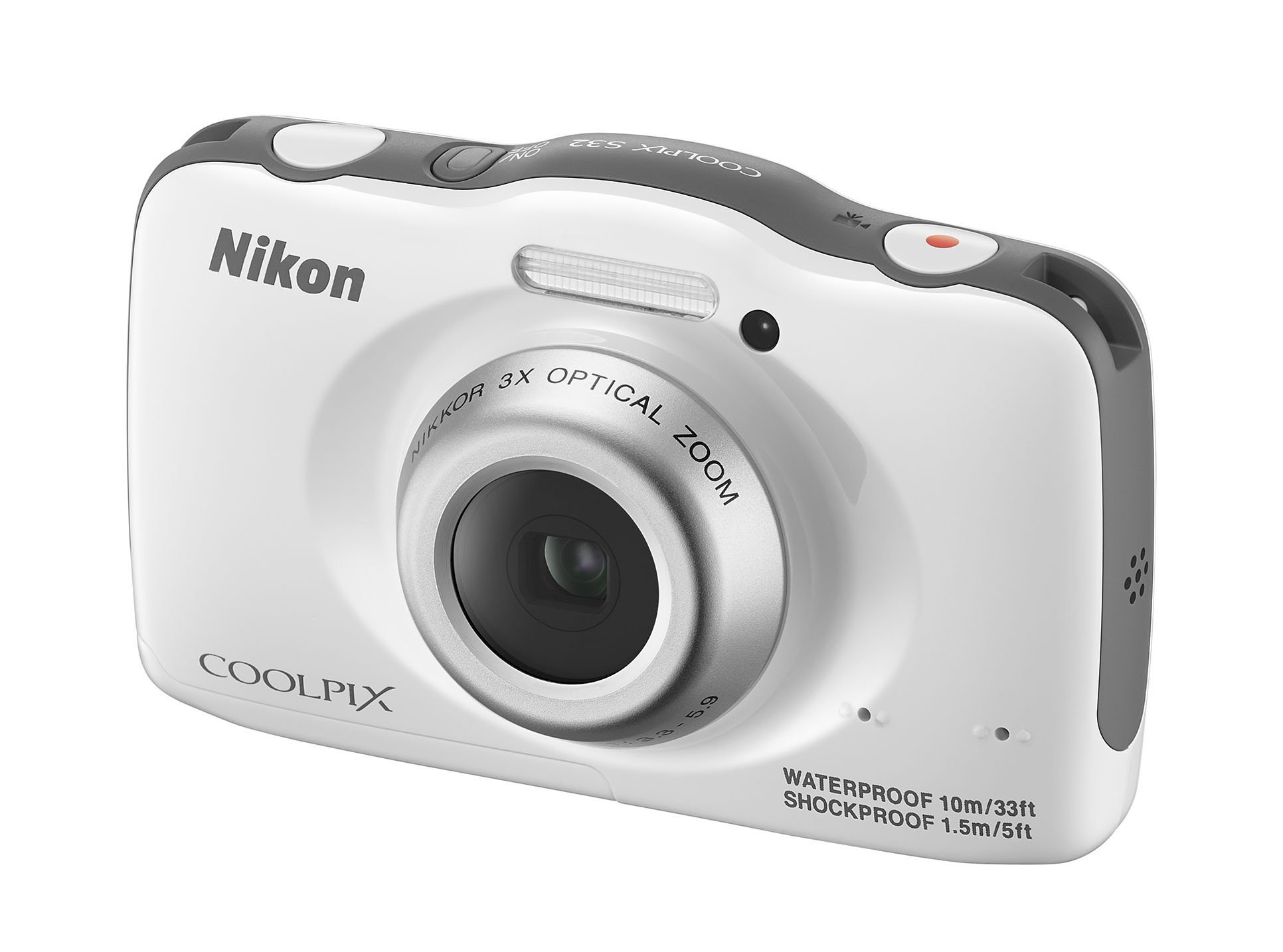 Amazon.com : Nikon COOLPIX S32 Waterproof Shockproof Compact