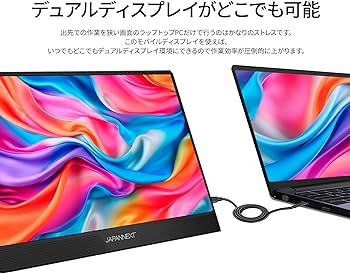 Amazon.co.jp: JAPANNEXT 15.6インチ モバイルモニター IPS パネル