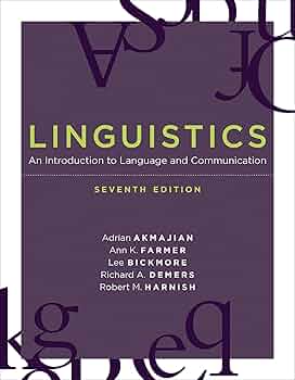 Amazon.com: Linguistics, seventh edition: An Introduction to