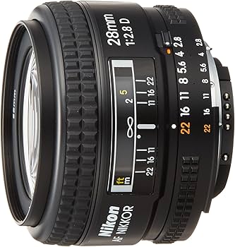 Amazon.co.jp: Nikon 単焦点レンズ Ai AF Nikkor 28mm f/2.8D フル