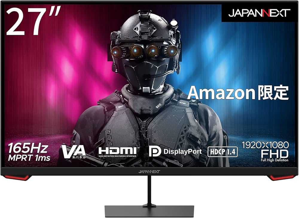 Amazon.co.jp: 【Amazon.co.jp限定】 JAPANNEXT 27インチ ゲーミング