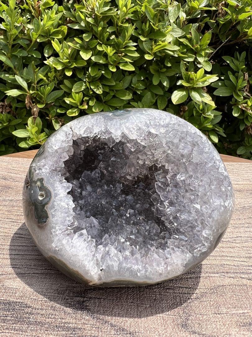 Amazon.co.jp: 169 ホワイトアメジストドーム クラスター ウルグアイ産