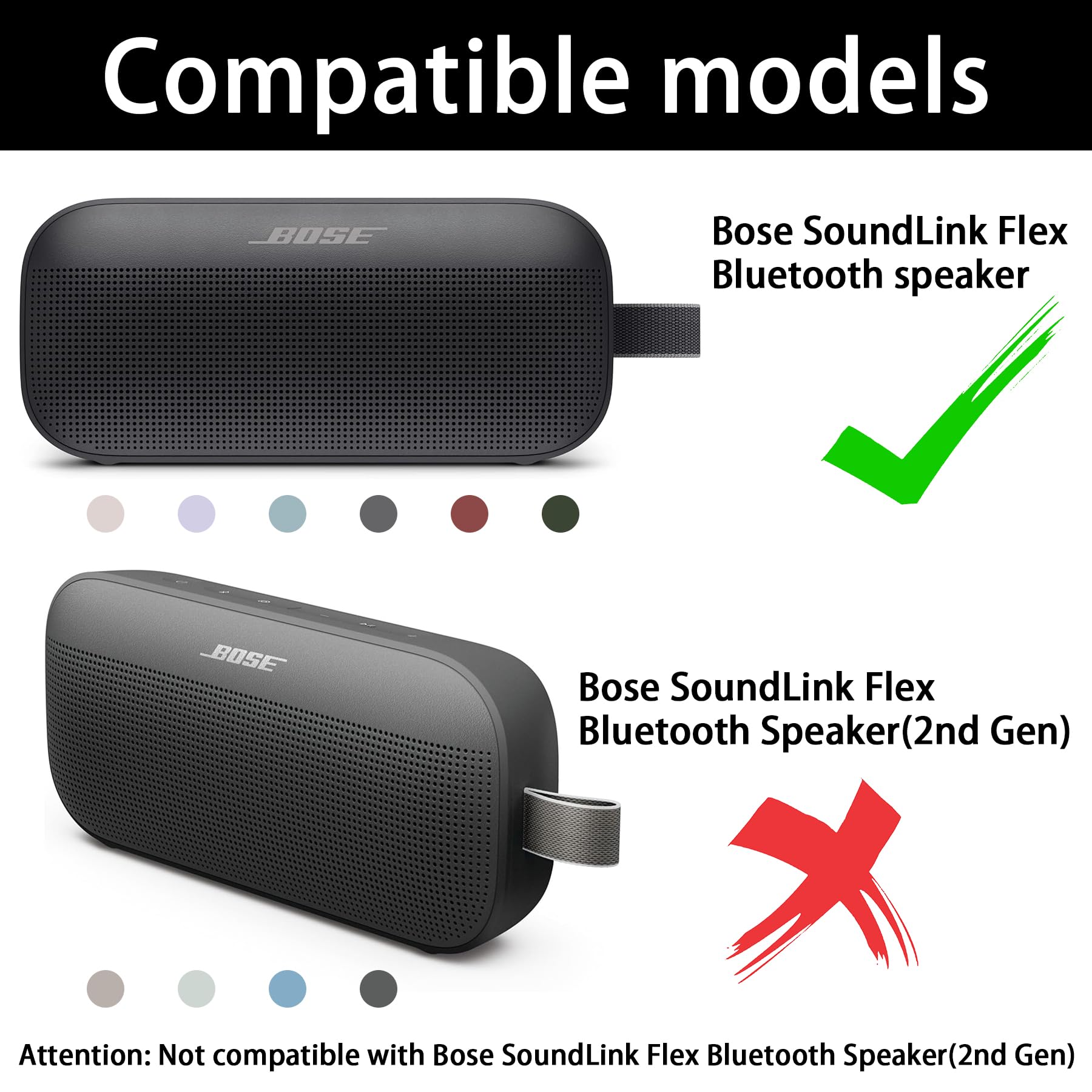 Amazon.com: co2CREA Soft Silicone Case Replacement for Bose