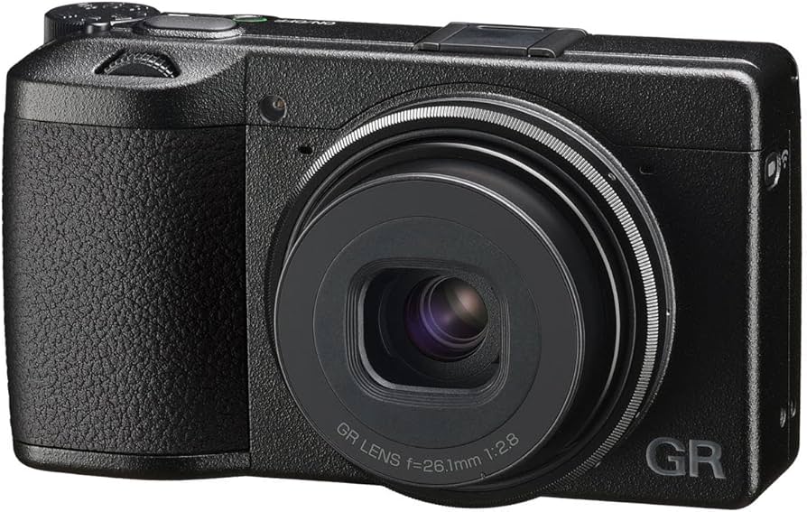 Amazon.com : Ricoh GR IIIx, Black, Digital Compact Camera with