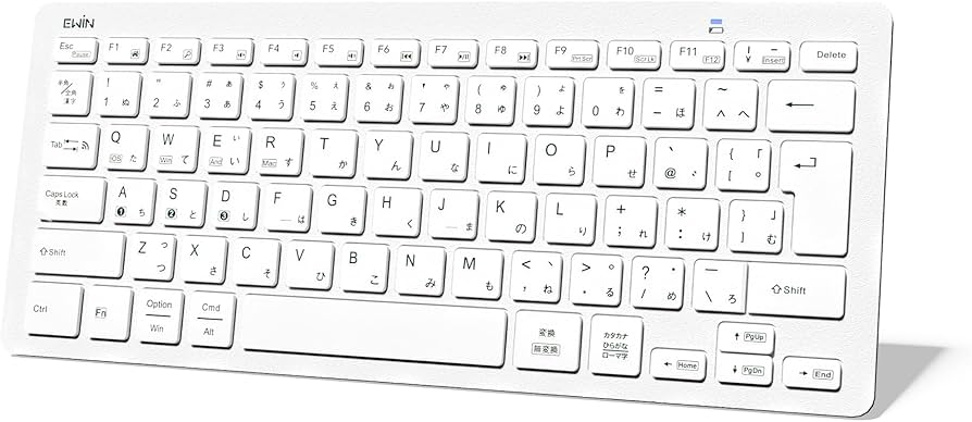 Amazon.co.jp: Ewin キーボード ワイヤレス bluetooth JIS基準日本語