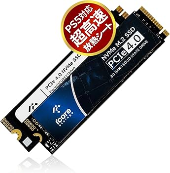 Amazon | 内蔵SSD 2TB M.2 NVMe 2280 PCIe 4.0 Gen4×4 TLC 3D NAND