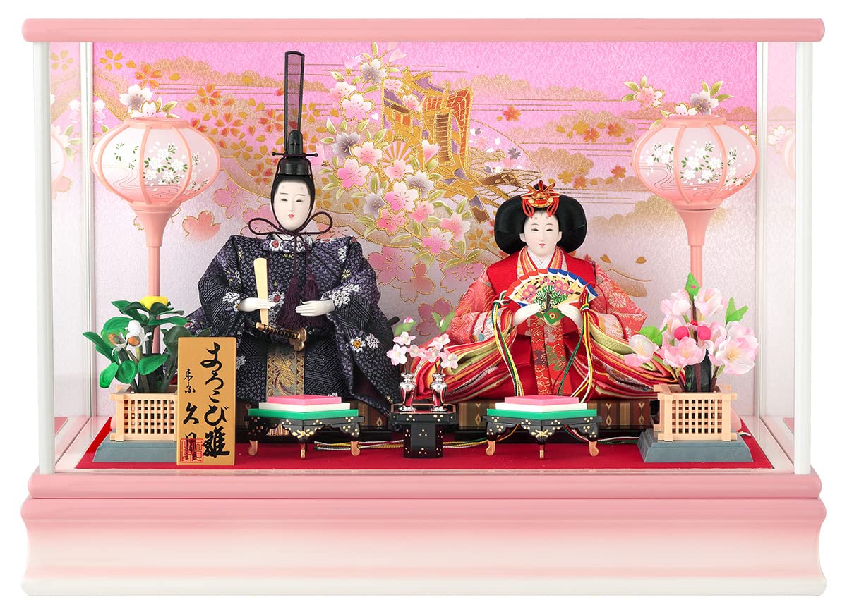 東京久月 五人飾り収納用三段セット・間口約50×奥行約43×高さ約