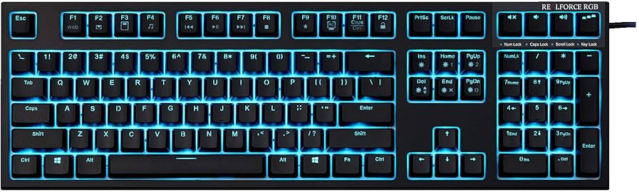 Amazon.co.jp: R2A-JP4G-BK REALFORCE ゲーミングフルキーボード 日本