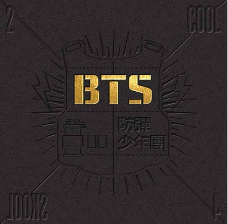 BTS Single Album - [2 Cool 4 Skool ] CD + Photobook/K-POP Sealed