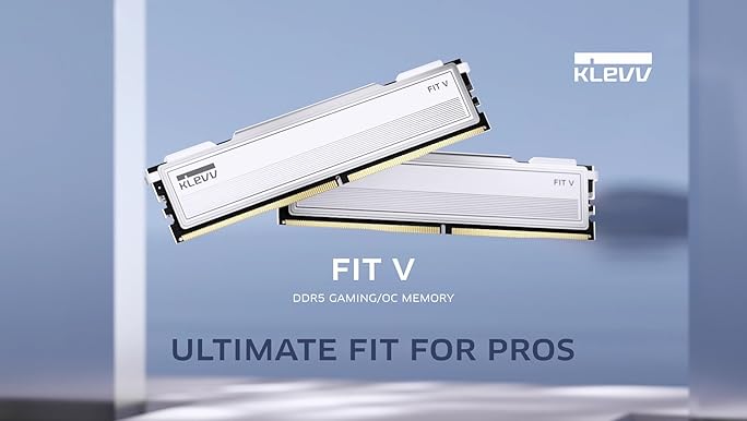 KLEVV FIT V DDR5 32GB (2x16GB) 5600MHz CL30 SK Hynix A-Die 1.25V