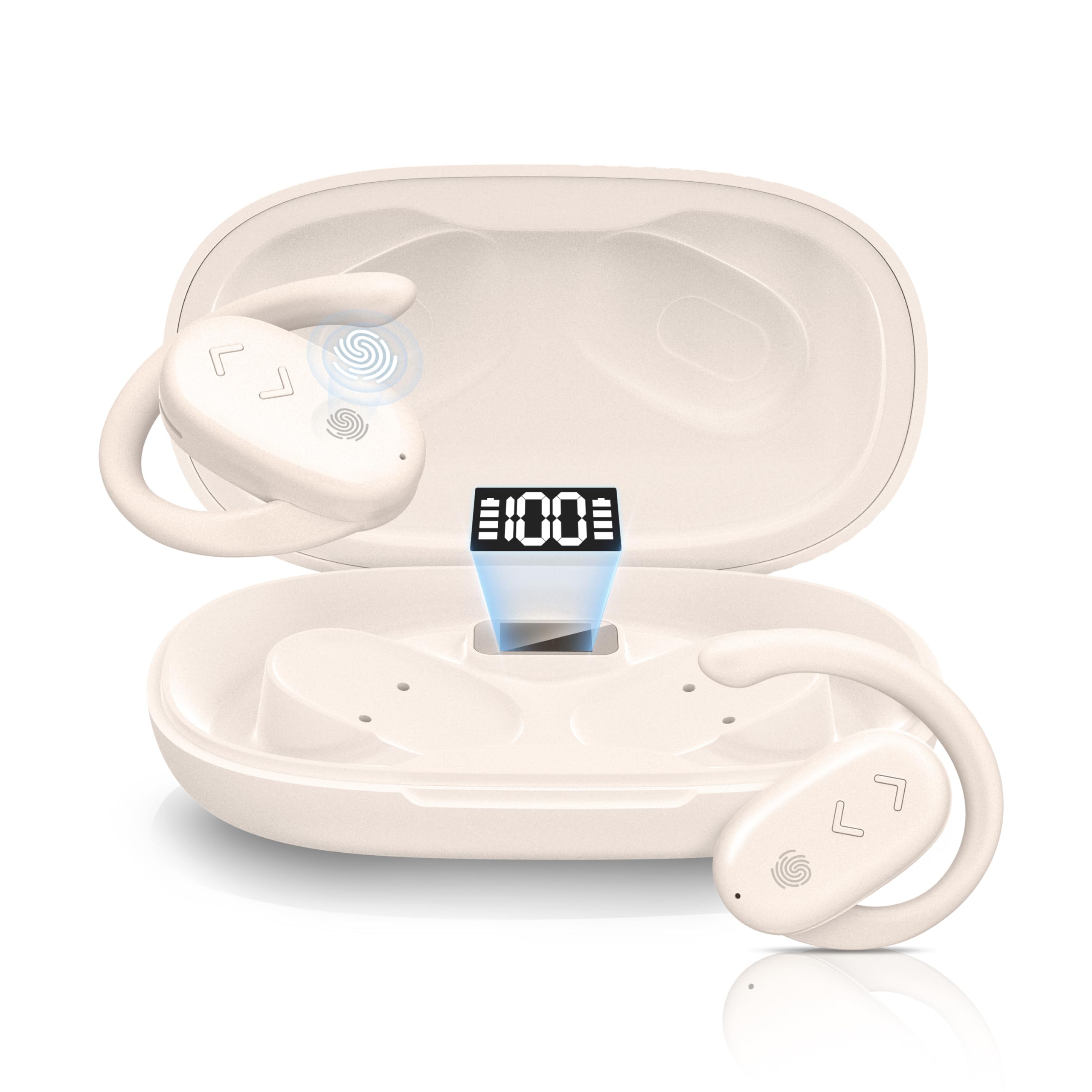 Amazon.co.jp: イヤホン bluetooth 【2025音質強化·イヤーカフ型