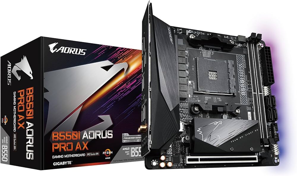 Amazon | GIGABYTE B550I AORUS PRO AX Rev.1.xマザーボード MiniITX