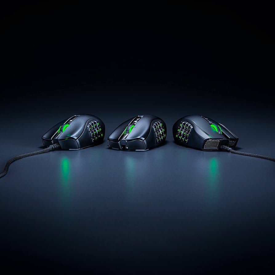 Amazon | Razer Naga X 有線 MMO ゲーミングマウス: 18K DPI光学