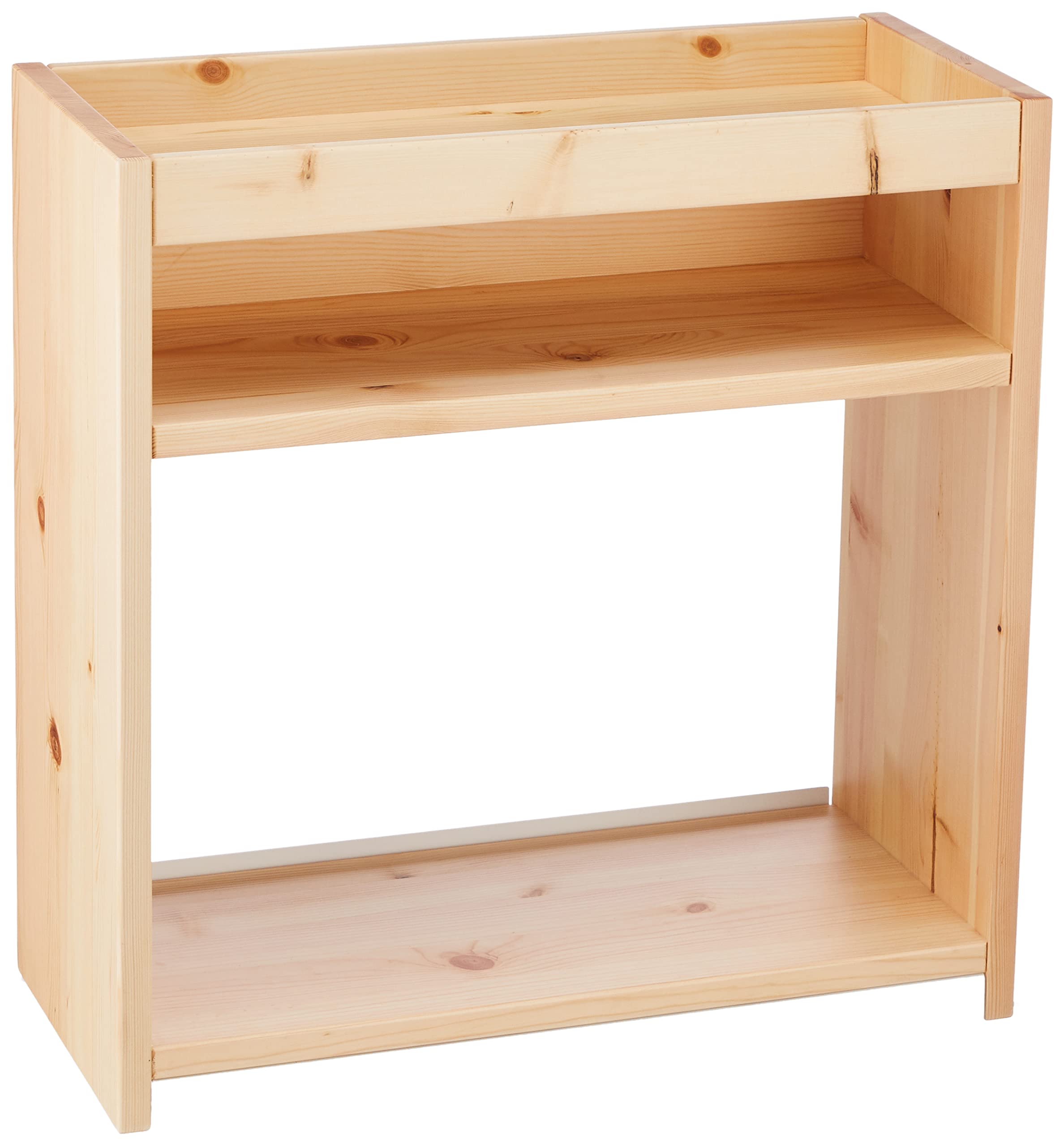 Amazon.co.jp: 無印良品 パイン材デスクワゴン 幅24×奥行55×高さ57.5cm