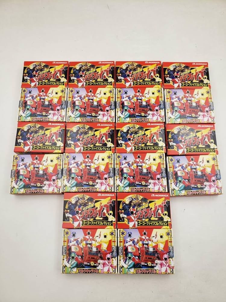 Amazon.co.jp: 当時物 未組立品 救急戦隊ゴーゴーファイブ 森永 ミルク